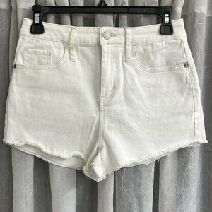 Wild Fable, white cut off shorts, SIZE 4